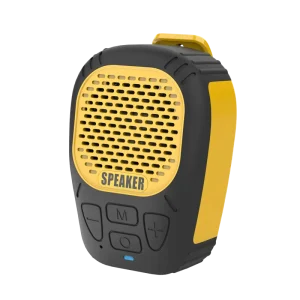 Portable JobSite Wireless USB BT Speaker LED Built In Microphone Mini USB TF Card Access Battery Hands Free Music for Outdoor