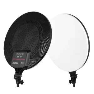 Portable Mini LED Round Fill and Rim Light for Video and Live Streaming