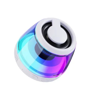 Portable Mini RGB Wireless Speaker with Magnetic Phone Stand Multifunction Speaker for Outdoor Travel Mobile Phone