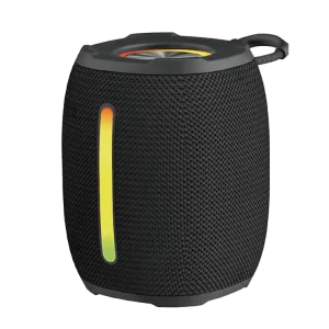 Portable Mini Wireless Bluetooth Speaker with RGB LED, Waterproofing and Battery