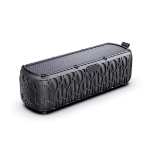 Portable Mini Wireless Speaker HD Sound Emergency Solar Powered TF Card Music Player RGB LED Lighting Home Party Outdoor Beach