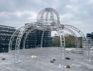 Portable Modular Aluminum Lighting Truss for DJ Events