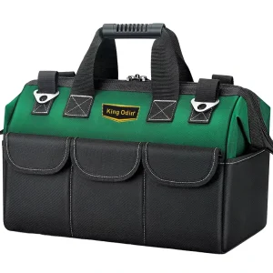 Portable Nylon Canvas Electrical Tool Bag for Repair Accessories, Customized OEM ODM