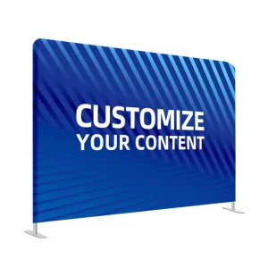 Portable Photo Booth Tension Fabric Backdrop Display Lightweight Stretch Banner Stand for Exhibitions and Promotions