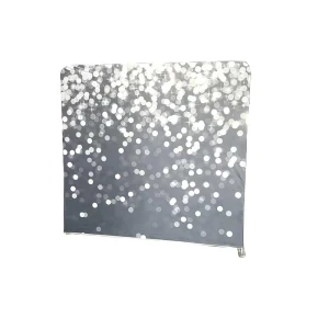Portable Polyester Fabric Tension Display Backdrop Stand for Weddings, Parties, and Commerce