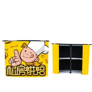 Portable Pop-up Display Table, Supermarket Promotion Desk