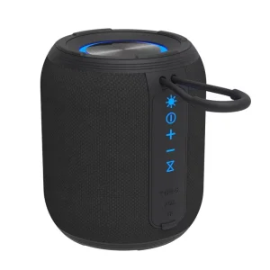 Portable RGB LED Wireless Surround Sound Speaker Subwoofer USB Microphone Mini Boombox Waterproof Battery