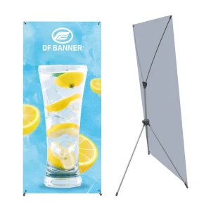 Portable Reinforced Aluminum Adjustable X Stand Display Weatherproof