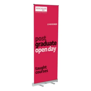 Portable Retractable PVC Roll-Up Banner Kit
