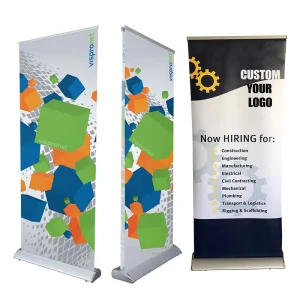 Portable Retractable Trade Show Roll-Up Banner