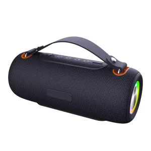 Portable Speaker 30W IPX6 Waterproof Deep Bass Wireless Subwoofer RGB Lights Built-in HD Mic for Outdoor Party