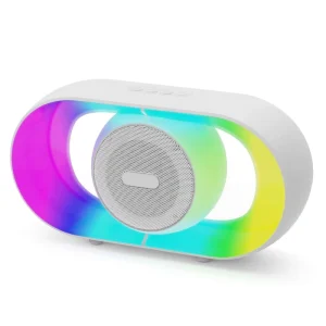 Portable Speaker with RGB Lamp Bluetooth 5.3 Bass Speaker for Mobile Phone and Home Theatre Travel