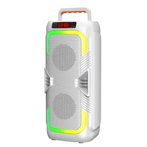 Portable Speaker with Shoulder Strap & Dual Drivers Perfect for Outdoor Parties Travel & Home Use Loud Sound & Easy to Carry