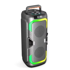 Portable Speakers ABS4220G with RGB Lights Stereo Sound Voice Mobile Phone Speaker Bluetooth Portable for Outdoors Enjoy Music