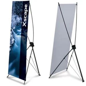 Portable Spider Roll up Banner Stand for Indoor & Outdoor Exhibition Advertising for X Photo Display & Promotion