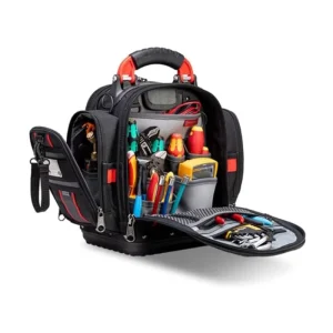 Portable Tool Backpack with Adjustable Strap 50 54 Pockets Made of Oxford Cloth Customizable