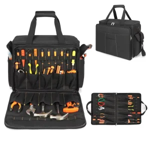 Portable Tool Bag Organizer with Adjustable Strap
