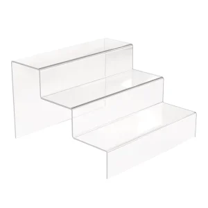 Portable Transparent Acrylic Display Stand for Desserts, Centerpieces, Figures and Toys