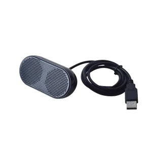 Portable USB Mini Sound Bar Speaker Outdoor Use Stereo Sound Small Computer Laptop Windows PCs Desktop Karaoke Home Usage
