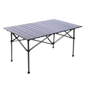 Portable Ultralight Stainless Steel Folding Table for Beach, Picnic, Hiking, and Camping