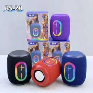 Portable Wireless Speaker Sports Mini Waterproof Drop Proof with Pro Sound and Ambient Light Mini Speaker
