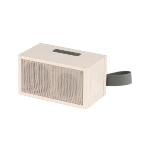 Portable Wireless Speaker with Container-Shaped Design for Desktop, Outdoor, and Party Use