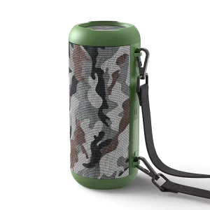 Portable Wireless Speaker with High Definition Sound Built in Mic for Calls Enhanced Bass for Home Outdoors and Travel