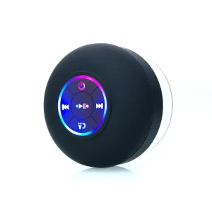 Portable Wireless Stereo BT Speaker with Hook, Rechargeable Battery and Music Player