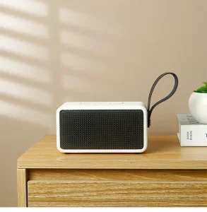Portable Wooden Speaker Rich Bass Long Battery Life Rechargeable for 5.0 12W Output Multi Mode Outdoor Use AUX USB TF Card