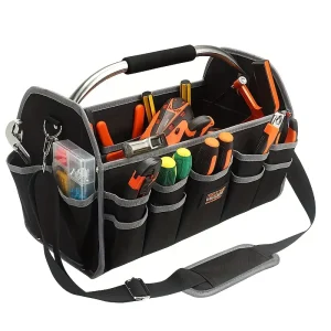 Portable Work Storage Multi Functional Toolbox Large Capacity Electrician Woodworking Tool Bag