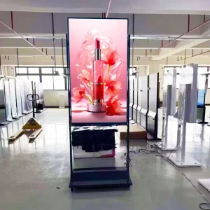 Poster Display Double Side Hanging Advertising 43 Inch Lcd Digital Signage and Displays Windows Digital Signage Android Window