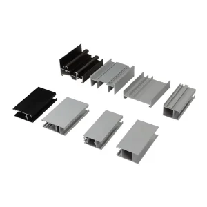 Powder Coated 6000 Series Aluminum C Channel Profile Cutting Bending Services Various Sizes for Exhibition Booths Display Stands