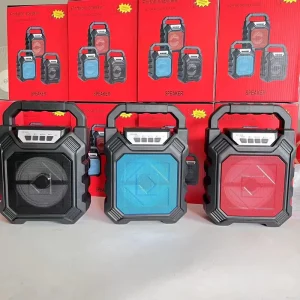 Powerful Portable Wireless Pocket Speaker for Home Party Karaoke and Gaming Outdoor Use Friendly