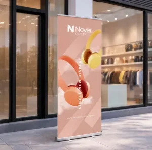 Pre-Assembled Retractable Roll-Up Banner