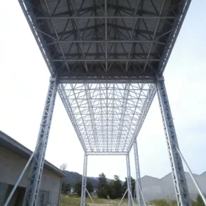 Prefabricated Steel Truss Factory Quick Install Assembled Industrial Steel Workshop Steel Warehouse Galvanized