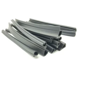 Premium Custom Eco friendly Black EPDM Door Seals Extruded Rubber Strips Anti collision Dustproof Soundproof Waterproof Cuttable