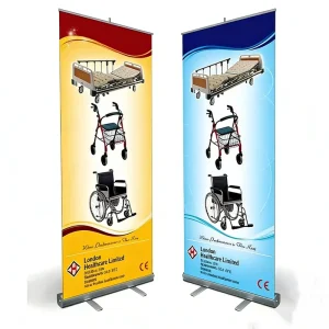 Premium Custom Roll up Banner Digital Printing Retractable Poster Advertising Display for Weddings and Festivals