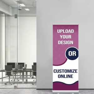 Premium Roll up Banner Custom Graphic Print Lightweight Retractable for Business Fair Expo Exhibition Signage Display Stand