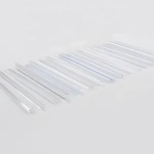 Price Hard Eco Friendly Anti collision Plastic Waterproof Durable Shower Glass Door Edge Seal Strips