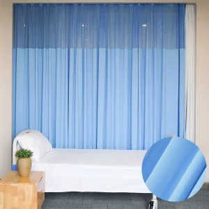 Privacy Clinic Hospital Partition Bed Portable Bed Screen Icu Partition Medical Hospital Cubical Curtain Fabrics