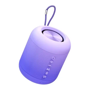 Private Model Cross Border Lifestyle Waterproof for 5.3 Subwoofer Wireless Cylindrical Outdoor Portable Mini Speaker 360