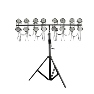 Pro Stage Lighting Equipment Single layer double layer Winch Stand Par Led Light Stand 3M 4M with Tripod