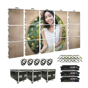 Professional 20ft Large Format Retractable Backdrops for Concert Advertise 4×3 0 75m 5000 Concerts LED Display Screen Video Wall