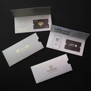 Professional High quality Gold Foil Business Card Embossed Point UV Embossed Business Card Holder