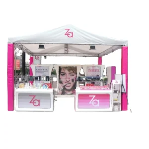 Professional Lower Price Podium Pop up Store Display Design Display Stand