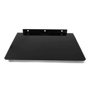 Professional Set top Box Glass Wall TV Receiver Stand DVD Bracket Set Top Box Shelf DVD Rack