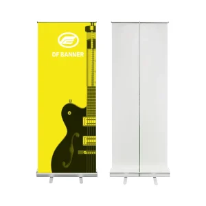 Promotion Exhibition Aluminum Retractable Rollup Stand Portable Pull Display Roll Up Banner 85×200 Printed Type for Advertising