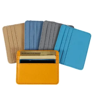 Pu Leather Id Credit Card Holder Bulk Business Cardholder Business Wallets for Women Fashionable OPP Bag Fashion