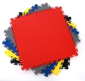 Pvc Garage Floor Tile Interlocking Plastic Garage Floor Mat for Heavy Duty Warehouse Workshop Manufacturer From China