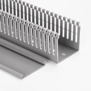 Pvc Plastic Material Wire Trough Size Cable Cover and Price List 75*100 Pvc Wire Trough Wiring Duct Cable Bridge